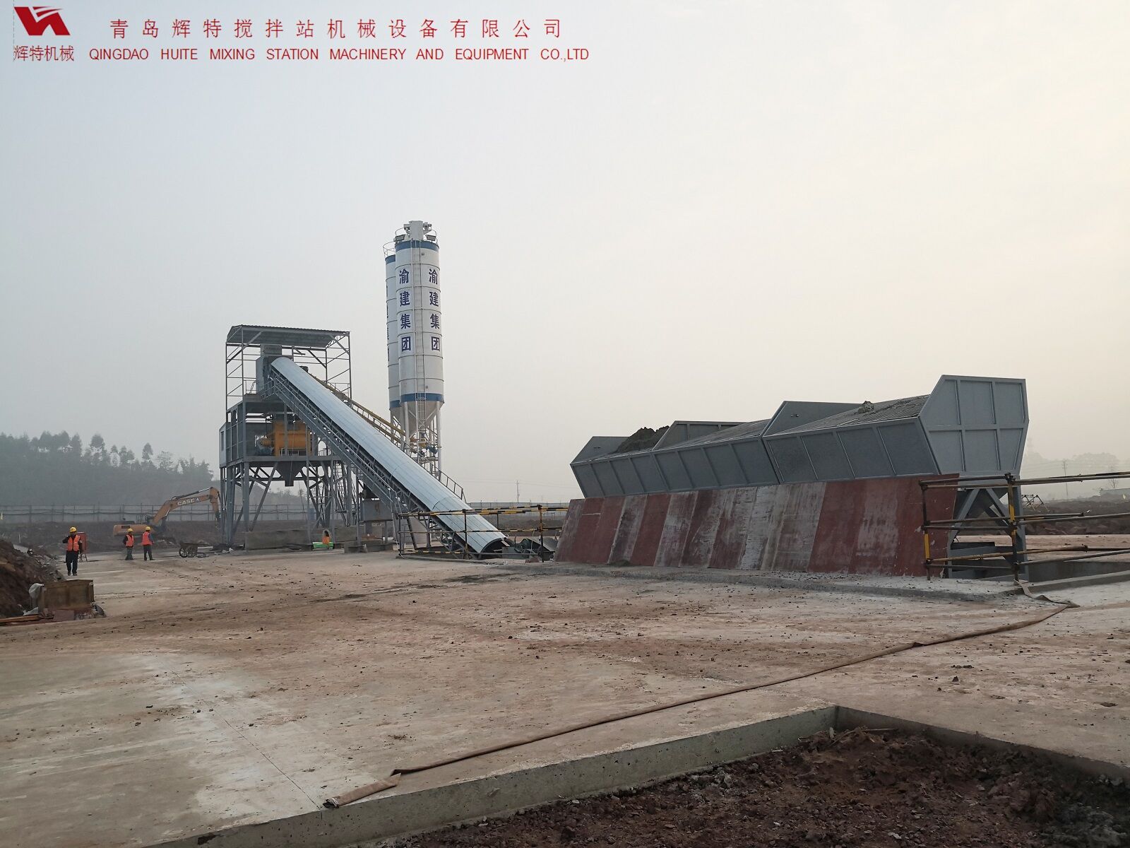 輝特混凝土攪拌站HZS120---保障工作人員安全,實現(xiàn)模塊化理念 輝特混凝土攪拌站HZS120---保障工作人員安全,實現(xiàn)模塊化理念